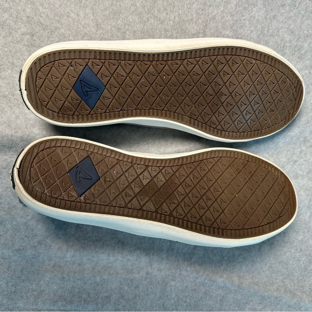 Sperry Crest Vibe Linen Grey Slip On Sneakers Womens 8.5 STS99042 - Picture 6 of 6